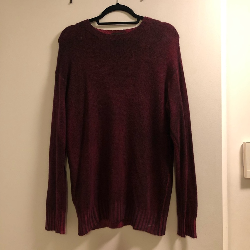 Avant Toi Painted Sweater Sz L